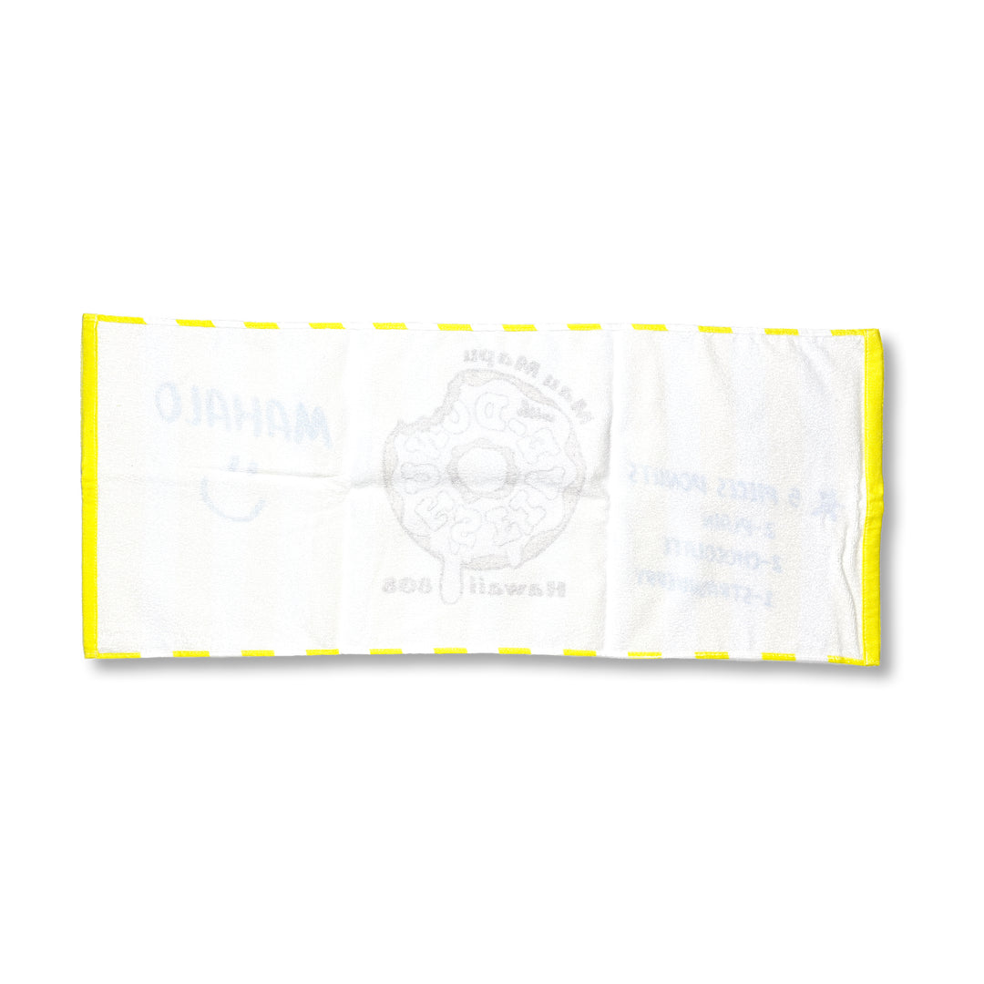 ドーナツ フェイスタオル